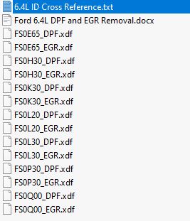 HPT 6.4 DPF EGR off